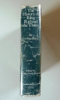 Hardcover The History of King Richard the Third Book