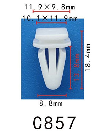 Autobahn88 Clip Del Panel De La Puerta, Compatible Con Honda (OEM: 906796920030, 90679692003) (Pack De 20