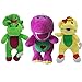 Soul hill 3 pcs Vert Mignon Jaune Barney Dinosaure Barney et Ses Amis en Peluche Peluches Cartoon Peluches Enfants Poupées Enfant Cadeaux zcaqtajro