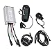 Entatial Kit di conversione Bici elettrica, Kit di ricondizionamento Bici elettrica DC 36V/48V con Pannello LCD6 per Veicoli elettrici;