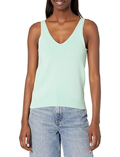 GAP Womens Sweater Tank Fantasy Aqua 074 L