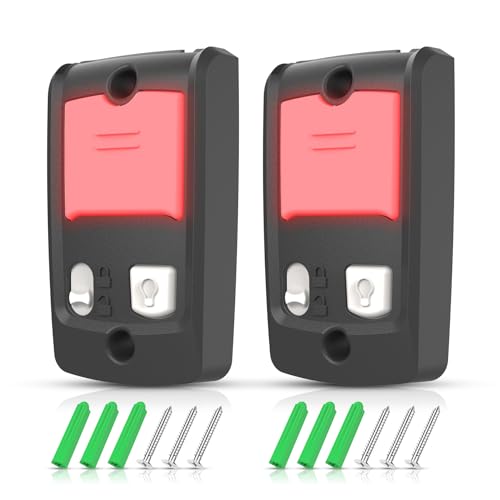 Image of 39165R Garage Door Opener Wall Console Compatible with Genie Series II Openers, Sure Lock + Light Control Wired Keypad, Replaces GBWCSL2-BX, 37351R, 34026A-R1, GPWC-BX (2 Pack)