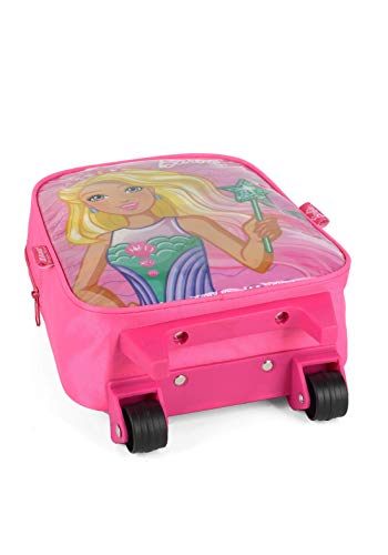 Mochila Barbie com roda pré escola