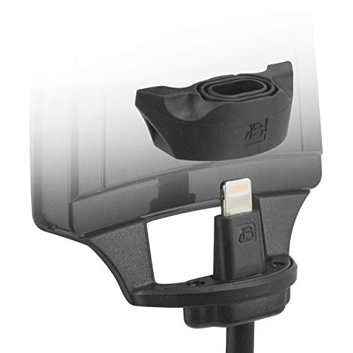 Apple Mfi Certified Ipro2 Console - Heavy Duty Expandable And Adjustable Cup Holder With Integrated Charging Cable: Great For Commercial Vehicles, And Telematic Commuters (Compatible W/Iphone 12) #TOP4