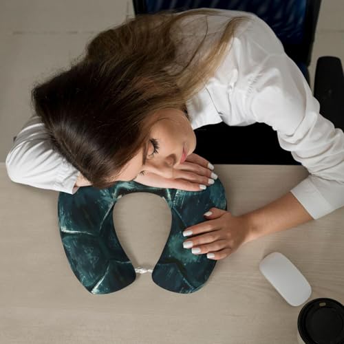 Almohada viaje de espuma viscoelástica tamaño estándar miniatura 7