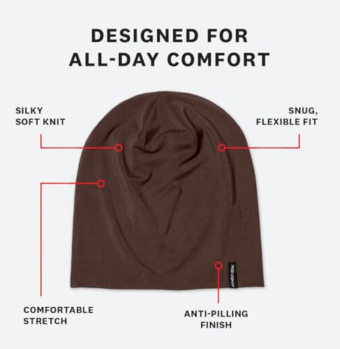 Image of Summer T-Shirt Beanie for Men & Women - Soft Modal - Slouchy Style