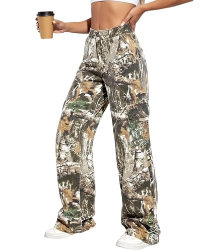 Voghtic Women's Army Fatigue Camo Cargo...