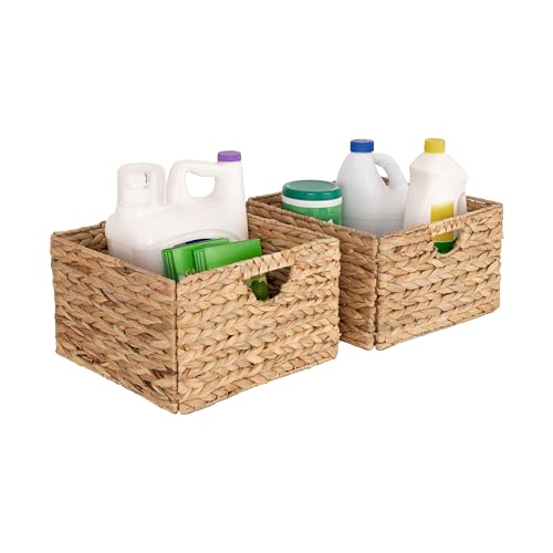 image for Seville Classics Premium Natural Handwoven Portable Laundry Bin Basket