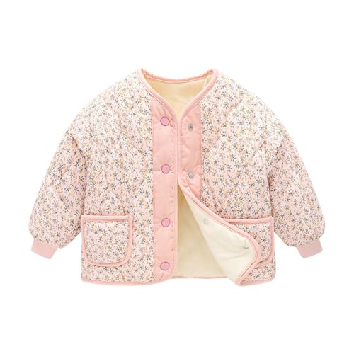 ベビー 冬 アウター 暖かい 中綿ジャケット キッズ ダウンジャケット 男の子 女の子 保温 防寒 防風 ダウンコート アウトドア 子ども 防寒着 赤ちゃん あったか 上着 小学生 通学 旅行 お出かけ 厚手 冬服(ピンク,120)