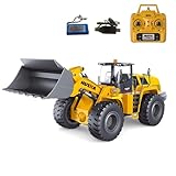 kolegend Rc Hobby Wheel Loader- 1:14 Alloy 4WD RC Construction Truck for Adult RTR,Sound, Lights