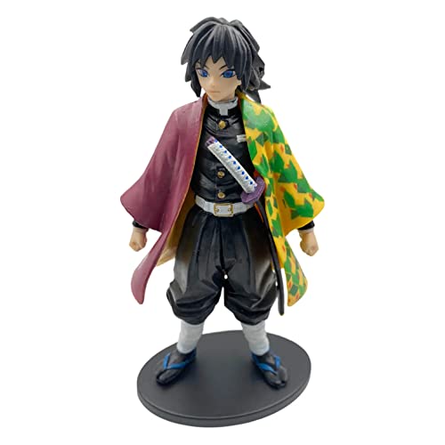 Image of Awestuffs Polyvinyl Chloride Action Figure Limited Edition For Car Dashboard, Decoration, Cake, Office Desk & Study Table (Giyu Tomioka Demon Slayer),6 X 6 cm