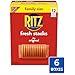RITZ Fresh Stacks Original Crackers, Bulk Travel Snacks, Family Size, 6 Boxes (72 Multi Snack Packs)