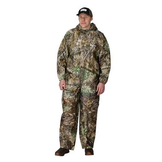 FROGG TOGGS Men's Ultra-Lite2 Waterproof Breathable Protective Rain Suit, Realtree Edge, X-Large