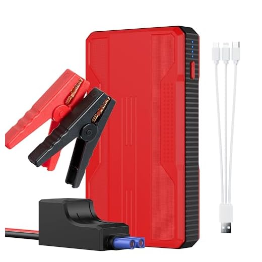 Avviatore Batteria Auto Arrancador de Coches Horsdo, 1200A 20000mAh Arrancador de Baterias de Coche (para Vehículo 3L de Gasolina o 2L de Diesel), 12V Arrancador Coche Portatil