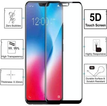 Image of Tempered Glass Anti-Scratch Screen Protector Compatible for (Vivo Y83 /Y83 PRO)