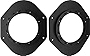 Exact Fit 6 1/2' 6.5' Front Door Speaker Adapters Fits 2015-2018 Ford F-Series - SAK135_55-1 Pair