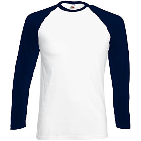 T-shirt de baseball Fruit of the Loom Cover