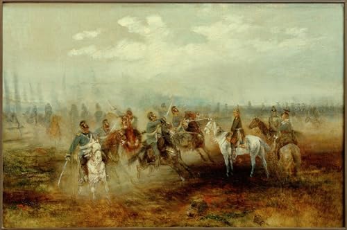 Cuadro para pared Batalla en Buzancy que viste las paredes vacías de tu casa 60x90cm