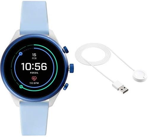 blue fossil smartwatch