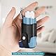 MEDMAX Halter für Asthma-Inhalator, Kunstleder Hülle Holster, leichte Tragetasche mit Karabinerhaken, Halter kompatibel mit Ventolin Inhalator, (Inhalator Nicht inbegriffen, NUR Hülle)
