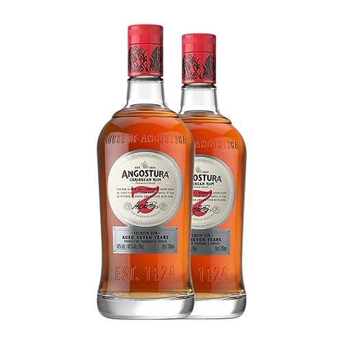 Ron Angostura Gran Añejo 70 cl (Caja de 2 Botellas de 70 cl)