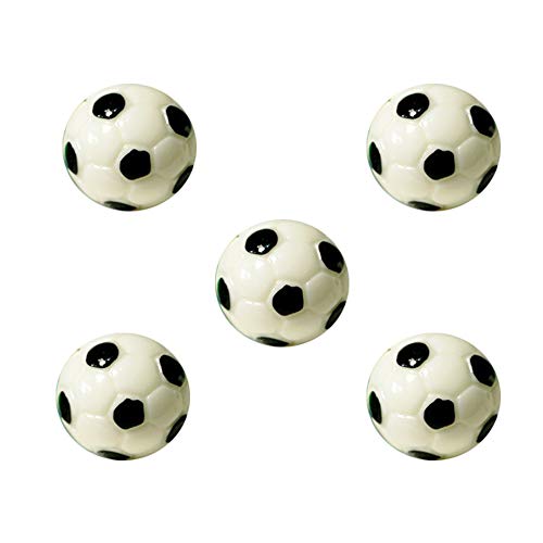 Daity mini Miniatur Fußball Football Moos Micro Landschaft aus Harz Ornamente Bonsai Dekorative für Tischfussball Spiel,Puppenhaus,Wichtel,Elfen,DIY