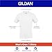 Gildan Men's Crew T-Shirts, Multipack, Style G1100, Black/Sport Grey/Charcoal (5-Pack), Large