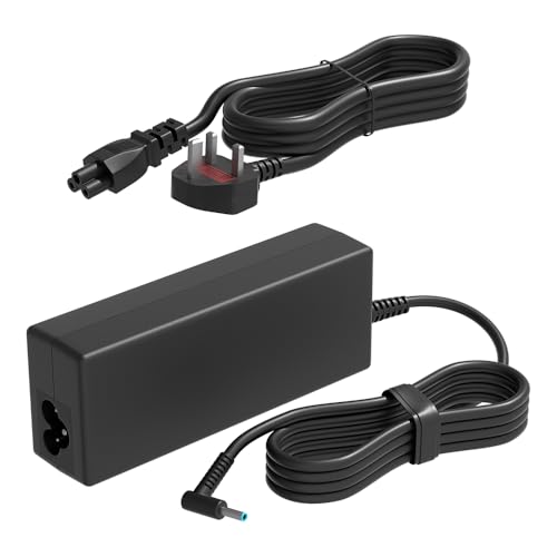 HSXIRQA 65W AC Charger for HP Elitebook/ProBook x360 820 830 840 850 1040 440 450 455 650 640 Stream 11 13 14 Pavilion/Envy x360 11 13 14 15 17 Notebook 14 15 17 470 250 255 245 Chromebook 11 14Laptop