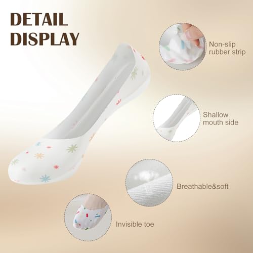 Women No Show Socks Ultra Low Cut Liner Ice Feeling socks Nonslip Liner Invisible Hidden Thin boat Socks3