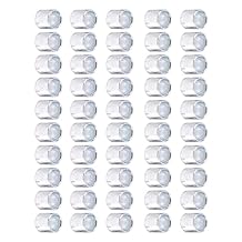 Yiju 50Pcs Skate Spacer, Wheel Bearing Spacers, Roller Skate Shoes Spacer, for Skateboard Scooter Quad Roller Inline Skat