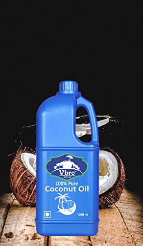 Image of VBRO Skin Care Pure Coconut Hair Oil (1 L)