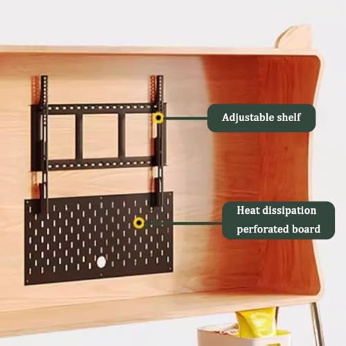 Soporte móvil para TV con ruedas y cajones para TVs <43" miniatura 6