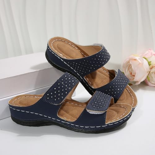 Wedge Sandals for Women Summer Dressy Comfy Sandals Arch Support Wedge Sandals Non Slip Slides4