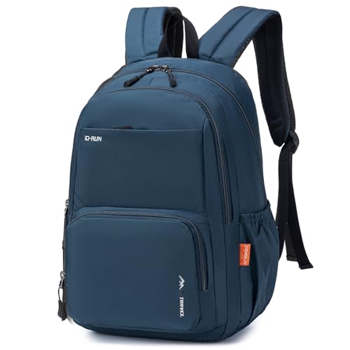 COSCOOA Mochila de viagem de 40 x 30 x 15 cm para itens pessoais, mochila pequena de 16 x 15 cm x 15 cm 20 L, mochila leve tamanho cabine, Azul, 40 x 25 x 20 cm / 15.7 x 9.8 x 7.9 inches
