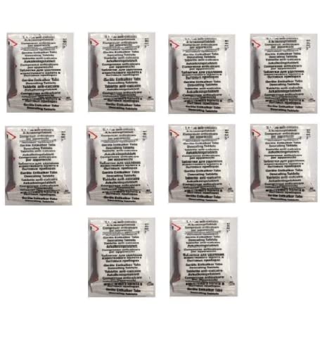 Descaling Descaler Pack of 10 Coffee Machine Cleaning Tablets for All Tassimo, Senseo, Nespresso, Dolce Gusto, Lavazza Coffee Machines