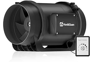 Vevor Exhaust Fan - Home Comfort and Hydroponic Growth Enhancement