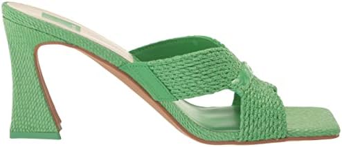 Dolce Vita Women's Nitro Heeled Sandal, Seaglass Raffia, 9.5 | Image 5