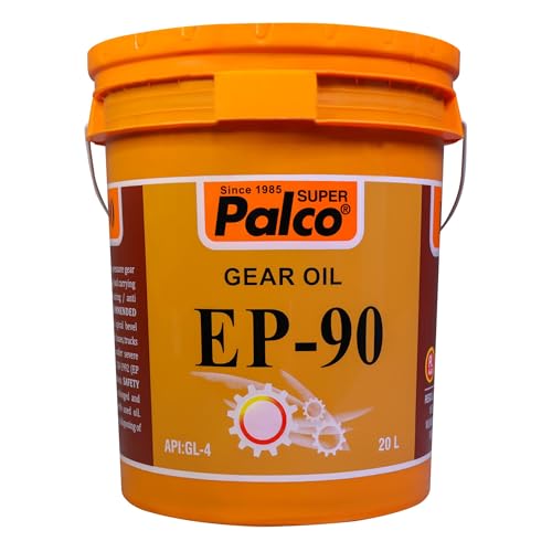 Image of PALCO EP 90 Extreme Pressure Gear Oil for Gear Box 20 Litre | API GL 4 Gear Oil for Cars, Buses & Trucks High Performance Heavy-Duty for Smooth Transmissions, Superior Protection