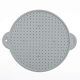 11' 3-in-1 Silicone Splatter Screen, Trivet and Strainer