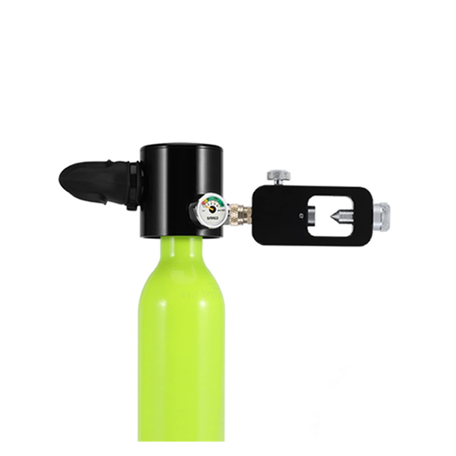 Sprzęt do nurkowania Mini Sprzęt Do Nurkowania Butelka Do Nurkowania Butelka Z Tlenem Zestaw Do Nurkowania Z Adapterem Korzystanie z bezpieczniejszego(Diving equipment B)