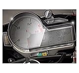 Protección: el protector de pantalla para tablero de motocicleta protege el tablero y las pantallas contra rasguños, polvo y residuos.