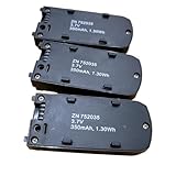 STYOZDH 3 Stück K100 MAX Akkus,7V 350mAh für LiPo für Mini-Quadrocopter-Drohnen K100MAX