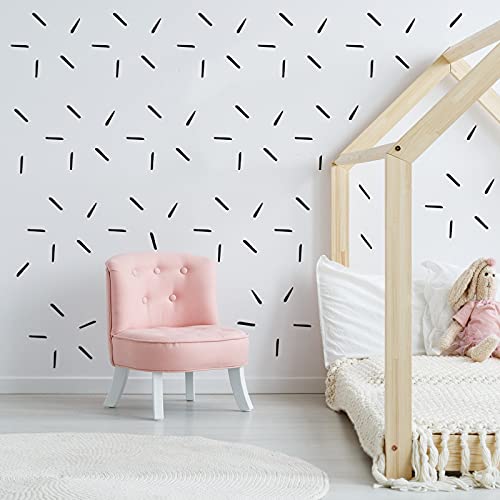 Zonon 240 Pcs Black Line Vinilos Decorativos Modernos Boho miniatura 5