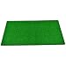 Alipis Turtle Basking Platform Turf Artificial Grass for Aquarium Fish Tank Simulation Climbing Resting Platform Mat 19.68X9.84 Inch