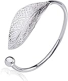 Taomeng Armband Blatt Charm Armbänder & Armreifen Für Frauen Verstellbar