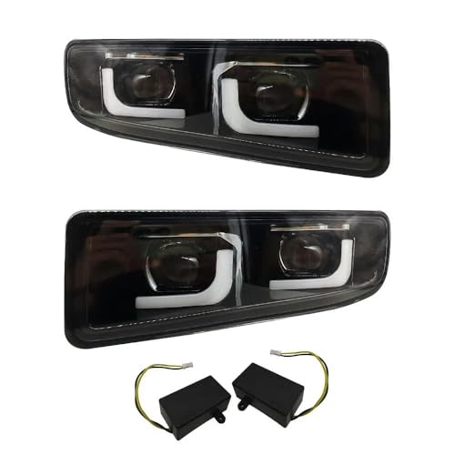 Feux antibrouillard pour Lexus LX470 (1998-2007) avec feux de jour intégrés au pare-chocs