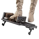 Boot Scraper Outdoor Shoe Brush with Flaps,Cleaning Heavy-Duty Shoe Cleaner and Boot Scrubber for Mud,Dirt, Snow,Durable Weather-Resistant Outdoor Shoe Cleaning Tool