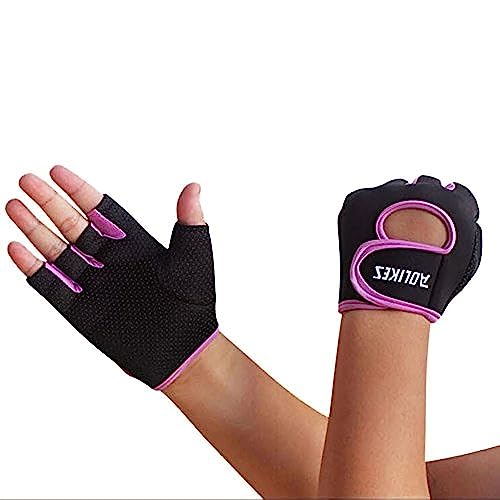 Riiya Sport Gloves Unisex Fitness Exercise Workout Weight Lifting Gloves for Gym Training