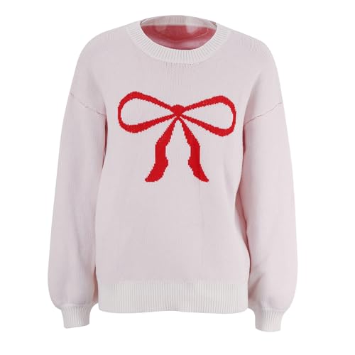 Image of Mommy and Me Matching Sweaters Outfits Heart Graphic Sweater Family Matching Clothes Long Sleeve Pullover Tops