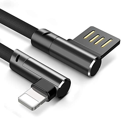 Hebrik USB Cable Fast Charging Cord Adapter for USB Port Connectors for Cell Phones Tablets and More (iOS Cable)